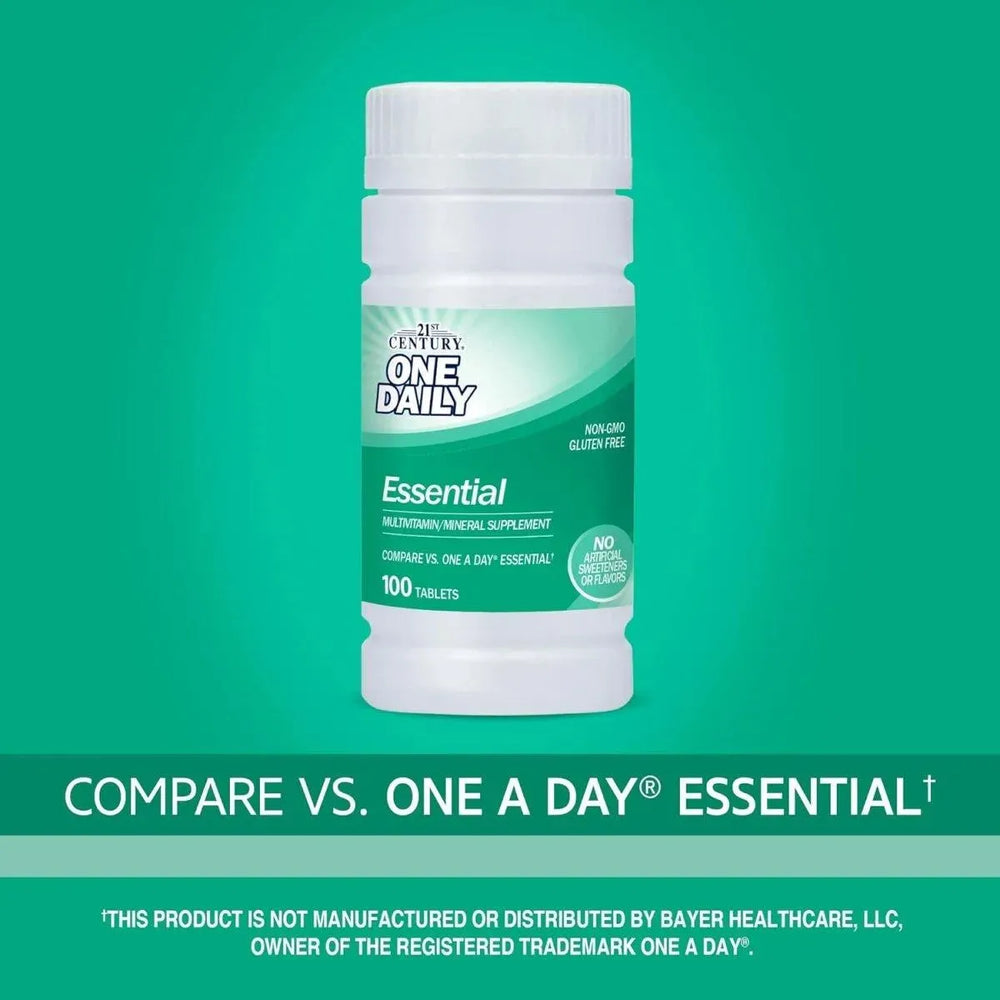 21ST CENTURY - 21st Century One Daily Essential 100 Tabletas - The Red Vitamin MX - Suplementos Alimenticios - {{ shop.shopifyCountryName }}