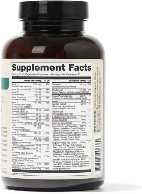 NATUREWISE - Naturewise NatureWise Multivitamin for Men + Stress Support + Fulvic Ionic Minerals + Probiotics for Immunity 60 Capsulas - The Red Vitamin MX - Suplementos Alimenticios - {{ shop.shopifyCountryName }}