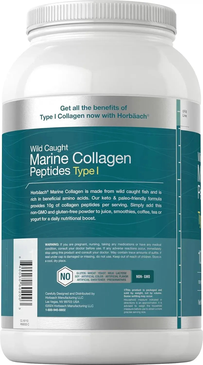 HORBAACH - Horbaach Marine Collagen Powder 998Gr. - The Red Vitamin MX - Suplementos Alimenticios - {{ shop.shopifyCountryName }}