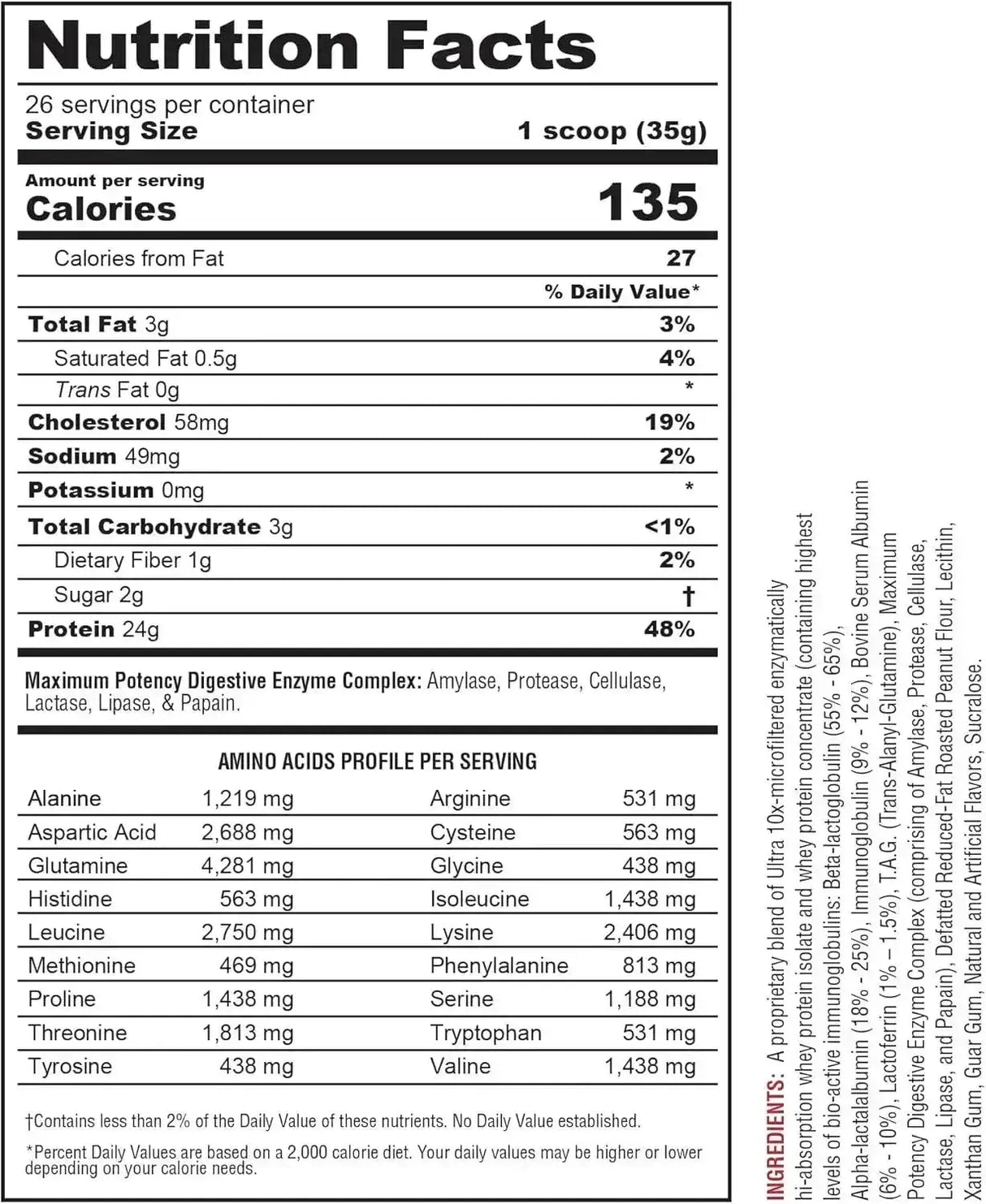 METABOLIC NUTRITION - Metabolic Nutrition Protizyme Whey Protein Powder Peanut Butter Cookie 910Gr. - The Red Vitamin MX - Suplementos Alimenticios - {{ shop.shopifyCountryName }}