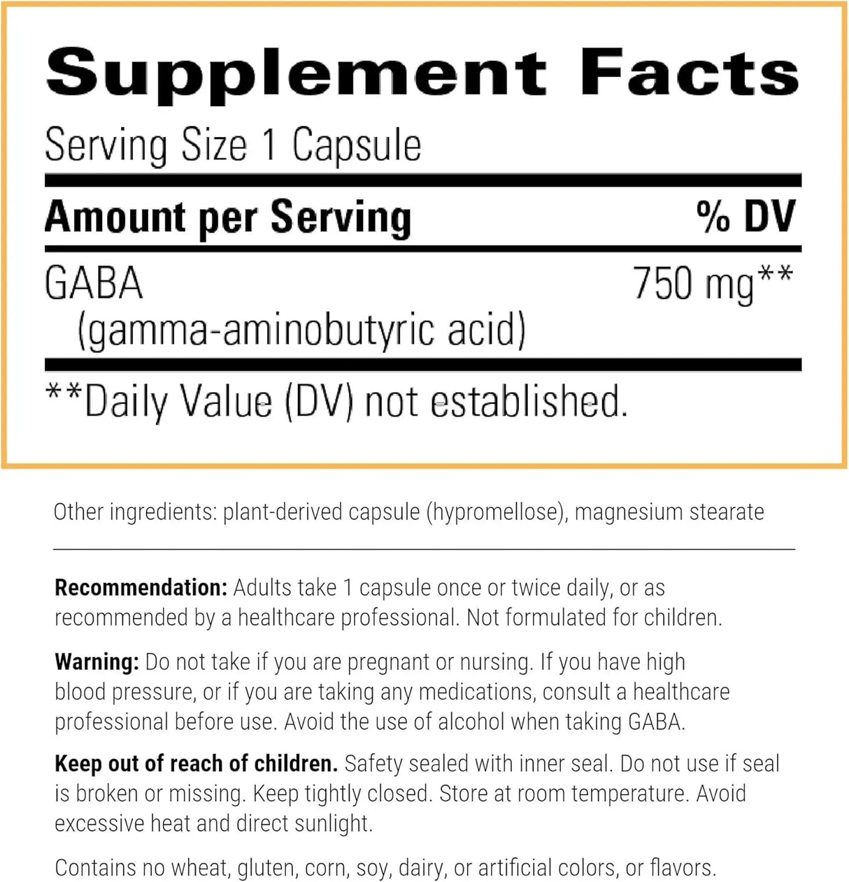 INTEGRATIVE THERAPEUTICS - Integrative Therapeutics GABA 750Mg. 60 Capsulas - The Red Vitamin MX - Suplementos Alimenticios - {{ shop.shopifyCountryName }}