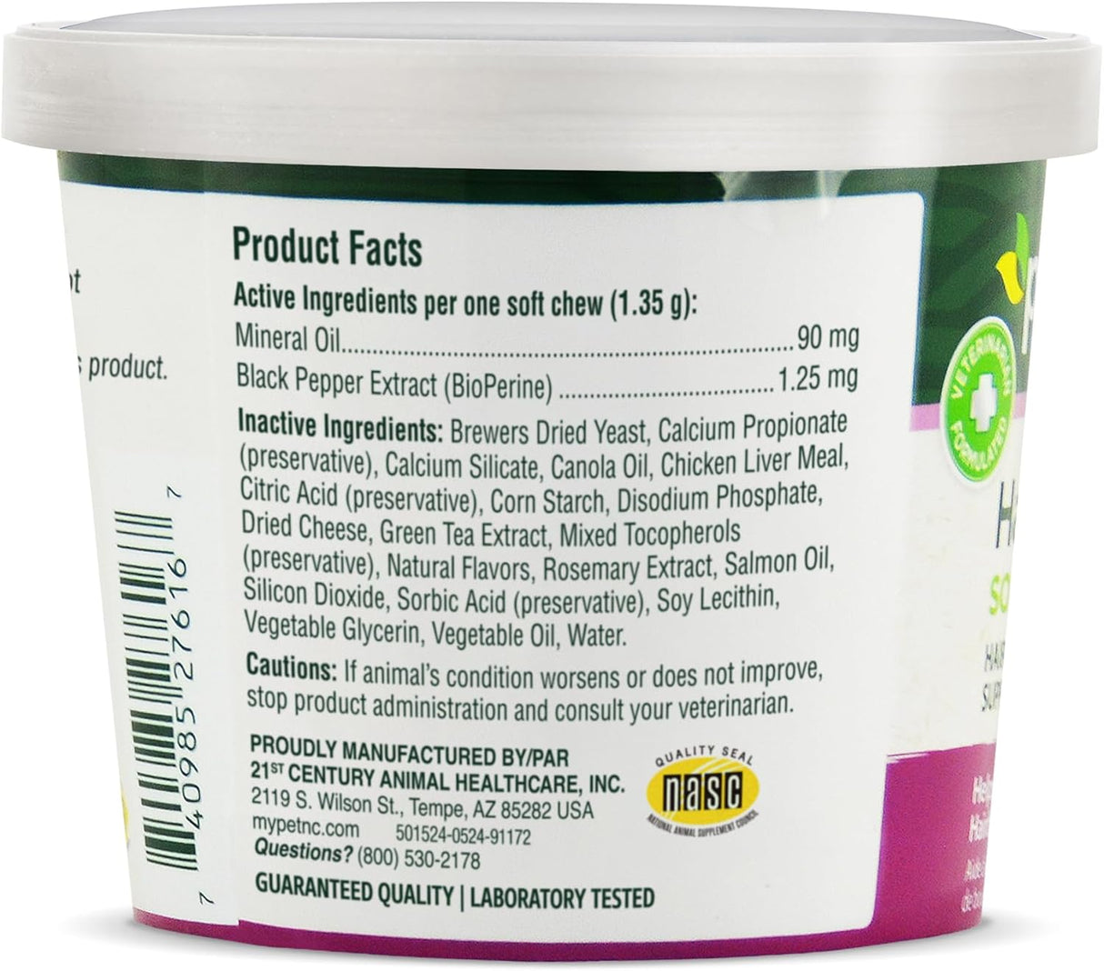 Petnc Natural Care Hairball Soft Chews for Cats 90 Masticables