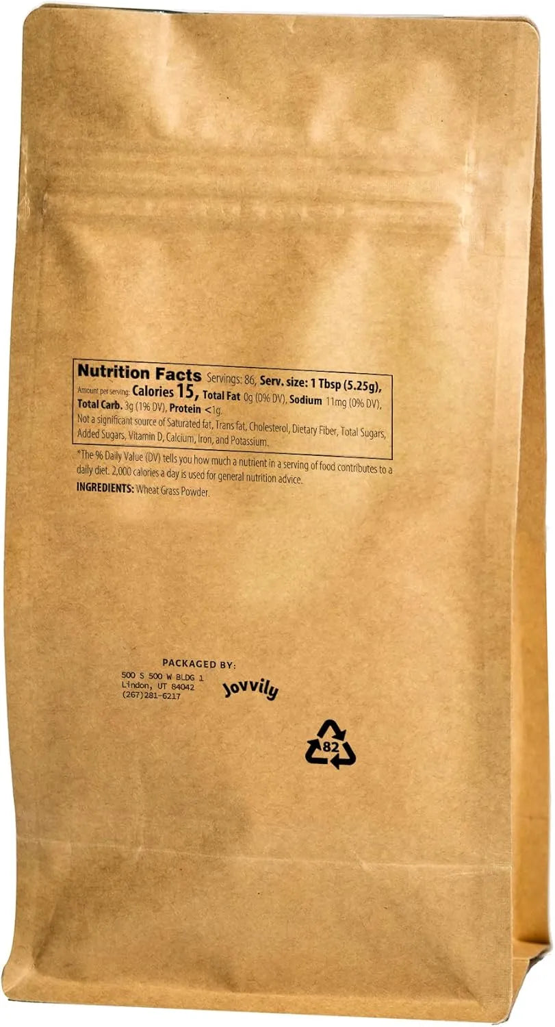 JOVVILY - Jovvily Wheat Grass Powder 16 Oz. - The Red Vitamin MX - Suplementos Alimenticios - {{ shop.shopifyCountryName }}