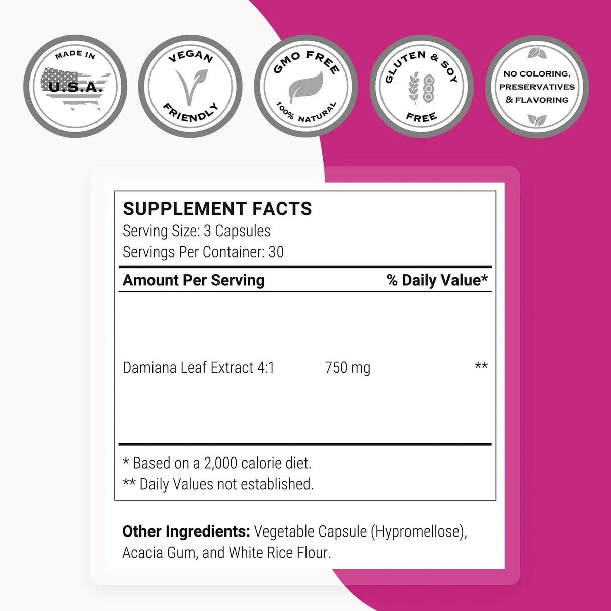 SUPER SMART - Supersmart Damiana Extract 750Mg. 90 Capsulas - The Red Vitamin MX - Suplementos Alimenticios - {{ shop.shopifyCountryName }}