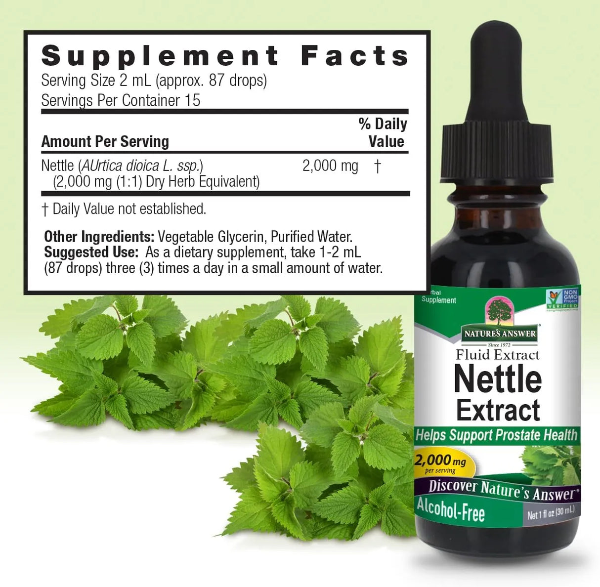 NATURE´S ANSWER - Nature's Answer Nettle Extract 1 Fl.Oz. - The Red Vitamin MX - Suplementos Alimenticios - {{ shop.shopifyCountryName }}