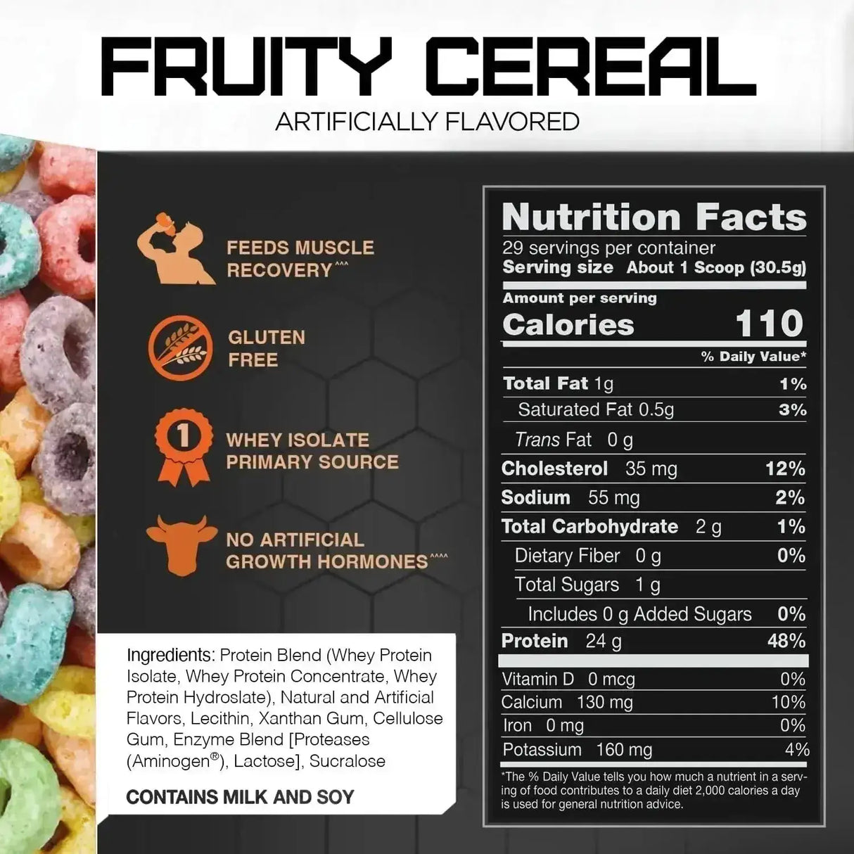 RIVAL NUTRITION - Rival Nutrition Rivalwhey Fruity Cereal 29 Servicios 908Gr. - The Red Vitamin MX - Suplementos Alimenticios - {{ shop.shopifyCountryName }}