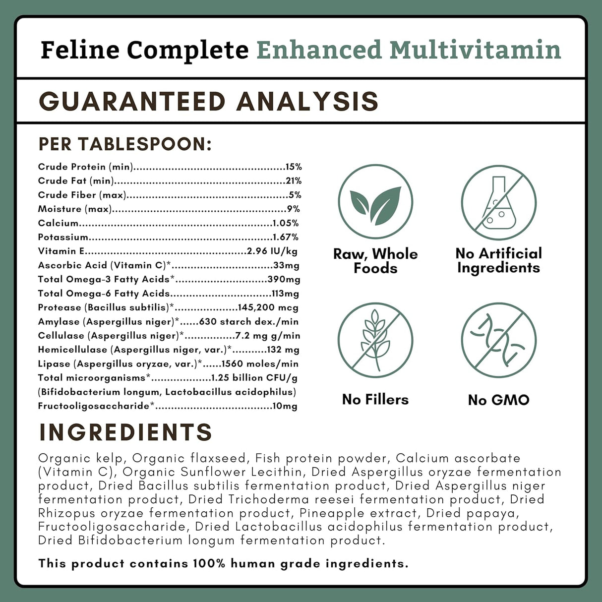 Wholistic Pet Organics Feline Complete Original Whitefish 227Gr.