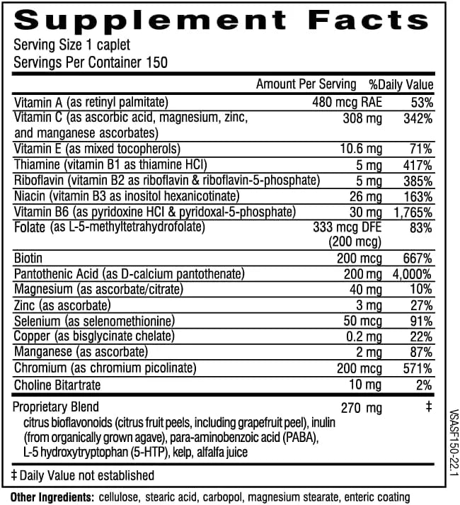 DR. WILSON'S - Doctor Wilson's Original Formulations Super Adrenal Stress Formula 150 Tabletas - The Red Vitamin MX - Suplementos Alimenticios - {{ shop.shopifyCountryName }}