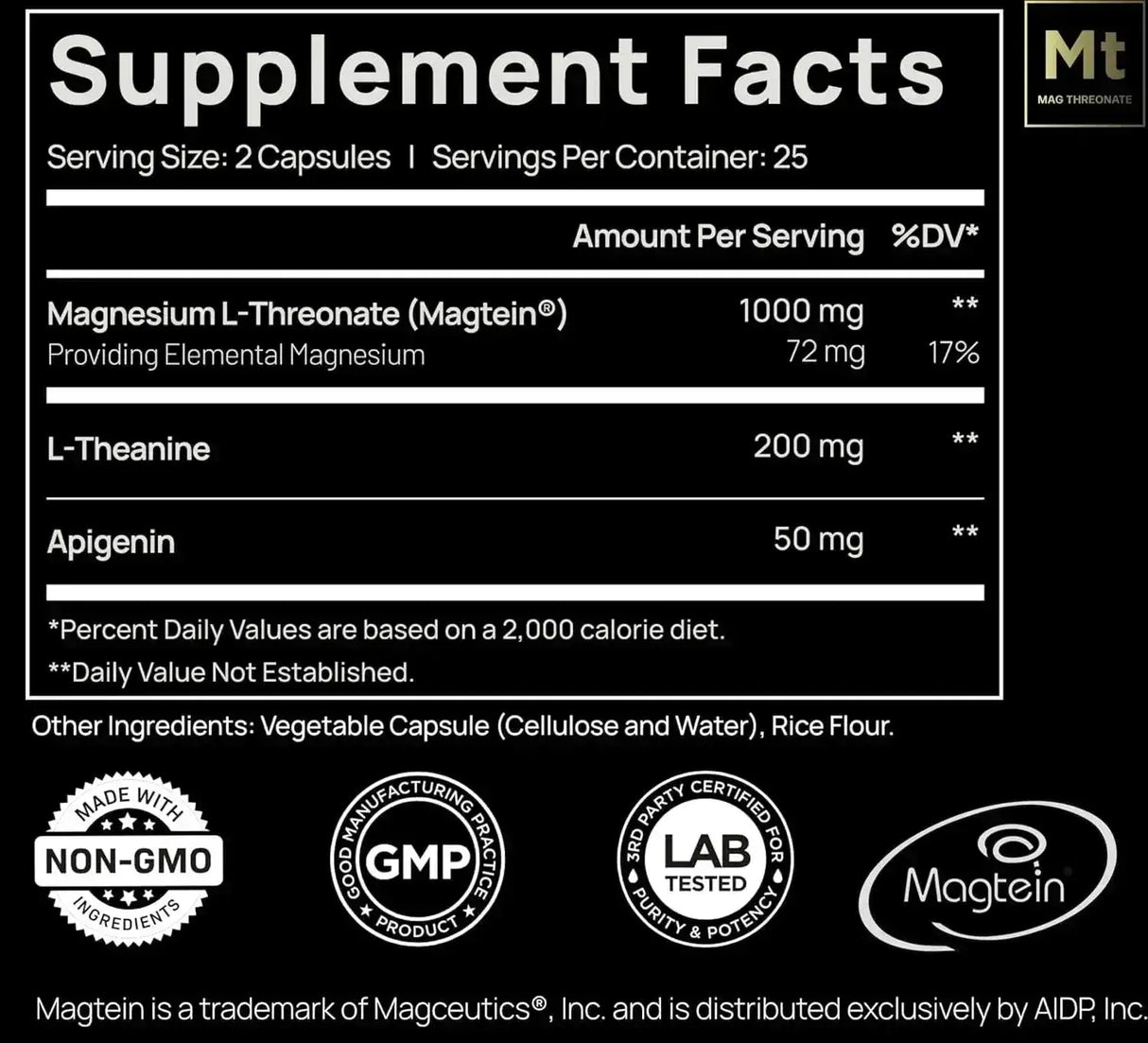 TERRA ELMNT - ELMNT Triple Sleep Magnesium Threonate 50 Capsulas - The Red Vitamin MX - Suplementos Alimenticios - {{ shop.shopifyCountryName }}
