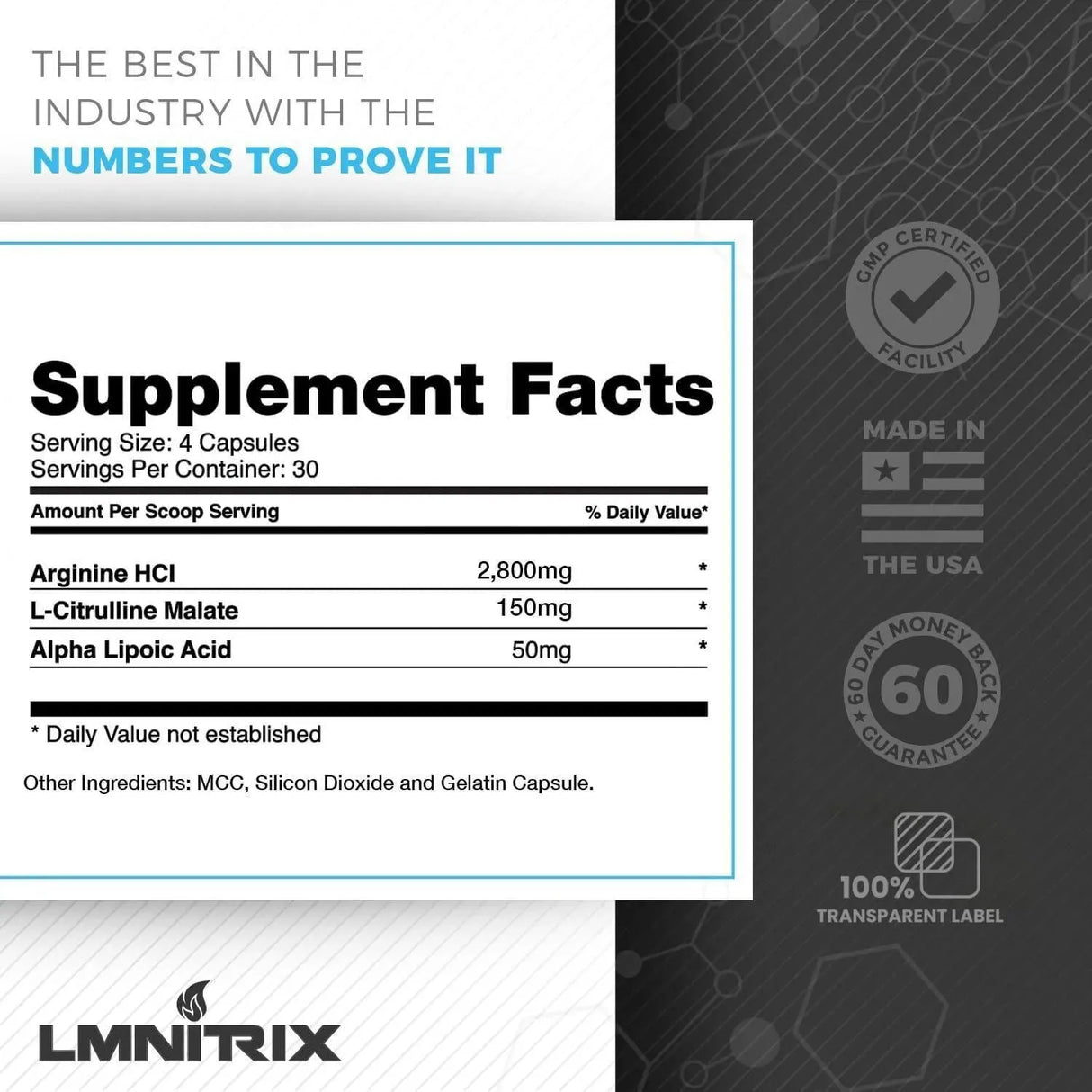LMNITRIX - VEINZ Pills Nitric Oxide 120 Capsulas - The Red Vitamin MX - Suplementos Alimenticios - {{ shop.shopifyCountryName }}