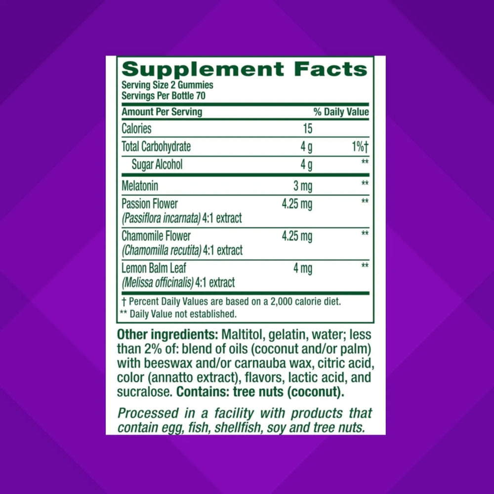 VITAFUSION - Vitafusion Melatonin Gummy 3Mg. 140 Gomitas - The Red Vitamin MX - Suplementos Alimenticios - {{ shop.shopifyCountryName }}