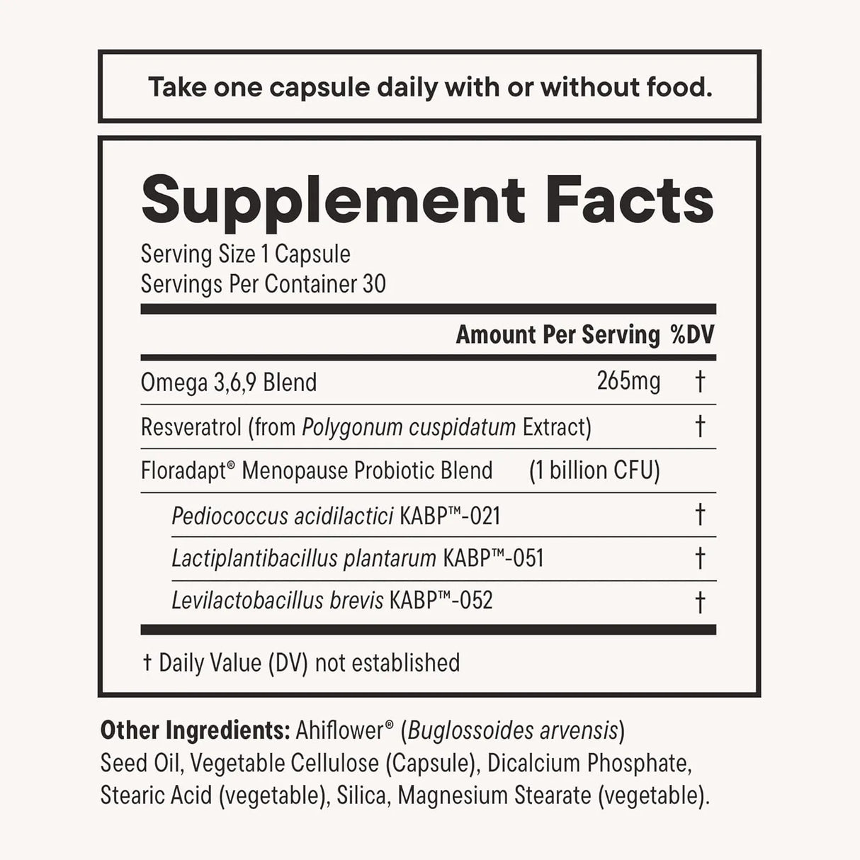 NOURI - Nouri Daily Menopause Probiotic with Resveratrol 30 Capsulas - The Red Vitamin MX - Suplementos Alimenticios - {{ shop.shopifyCountryName }}