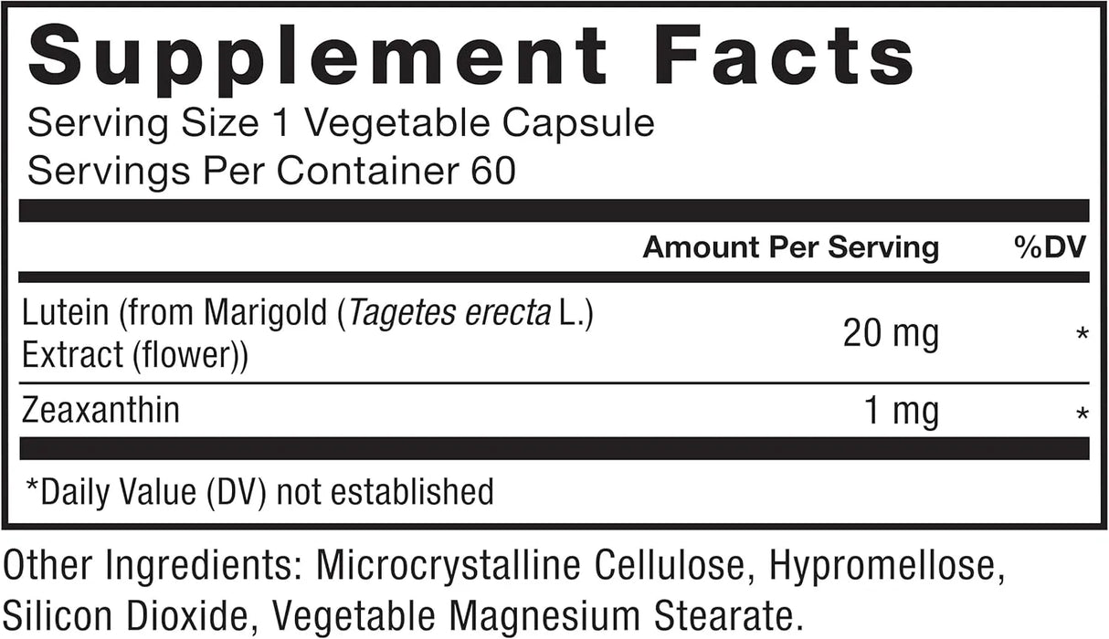 FORCE FACTOR - FORCE FACTOR Lutein and Zeaxanthin 60 Capsulas - The Red Vitamin MX - Suplementos Alimenticios - {{ shop.shopifyCountryName }}