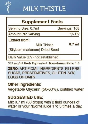 SECRETS OF THE TRIBE - Secrets of the Tribe Milk Thistle 4 Fl.Oz. - The Red Vitamin MX - Suplementos Alimenticios - {{ shop.shopifyCountryName }}