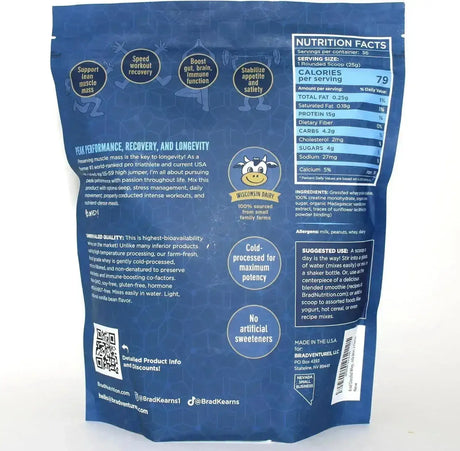 B.RAD - B.rad Grass Fed Whey Protein Isolate Powder with Creatine Vanilla Bean 907Gr. - The Red Vitamin MX - Suplementos Alimenticios - {{ shop.shopifyCountryName }}