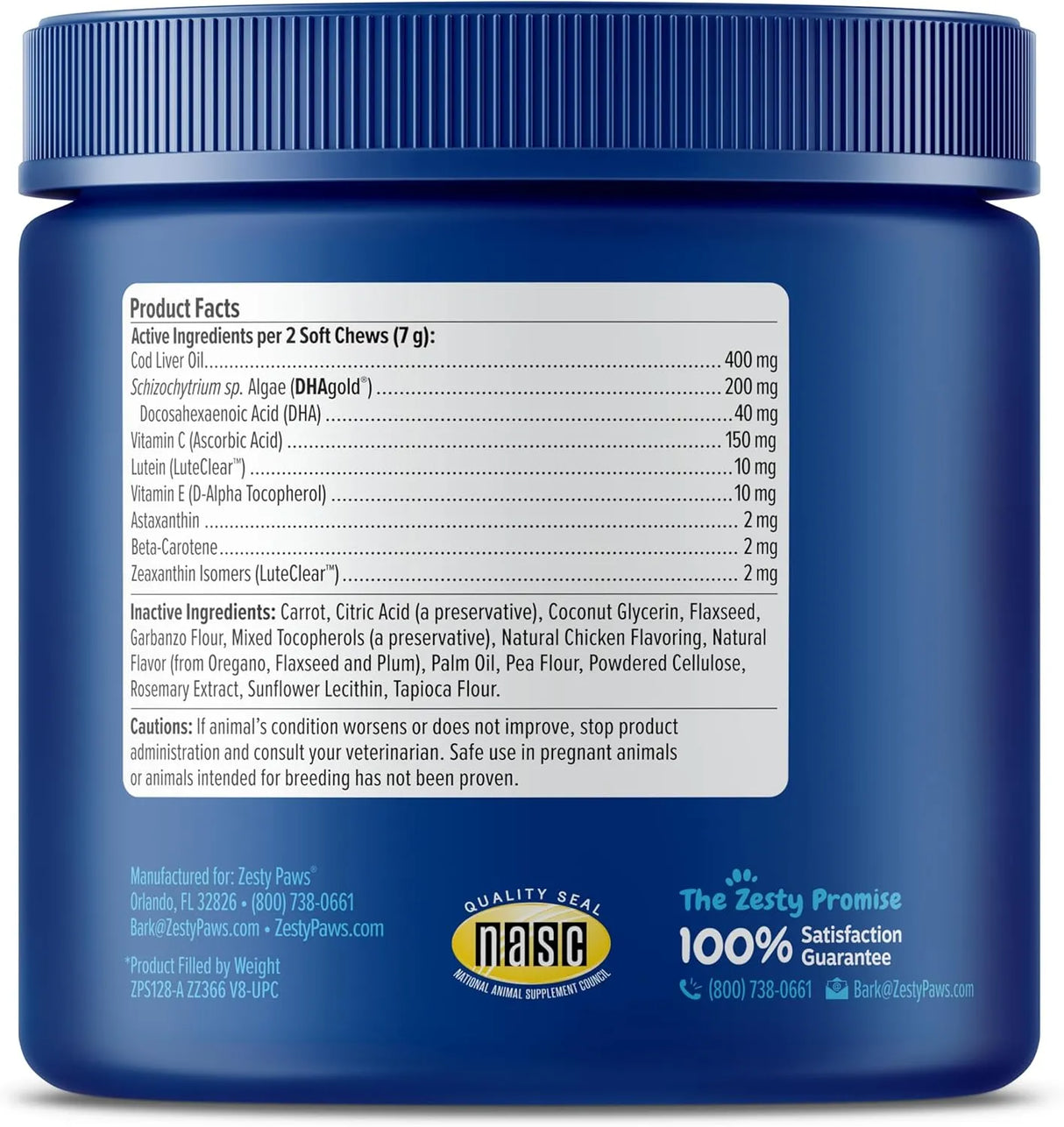 ZESTY PAWS - Zesty Paws Eye Supplement for Dogs 90 Masticables - The Red Vitamin MX - Cuidado De Los Ojos De Los Perros - {{ shop.shopifyCountryName }}