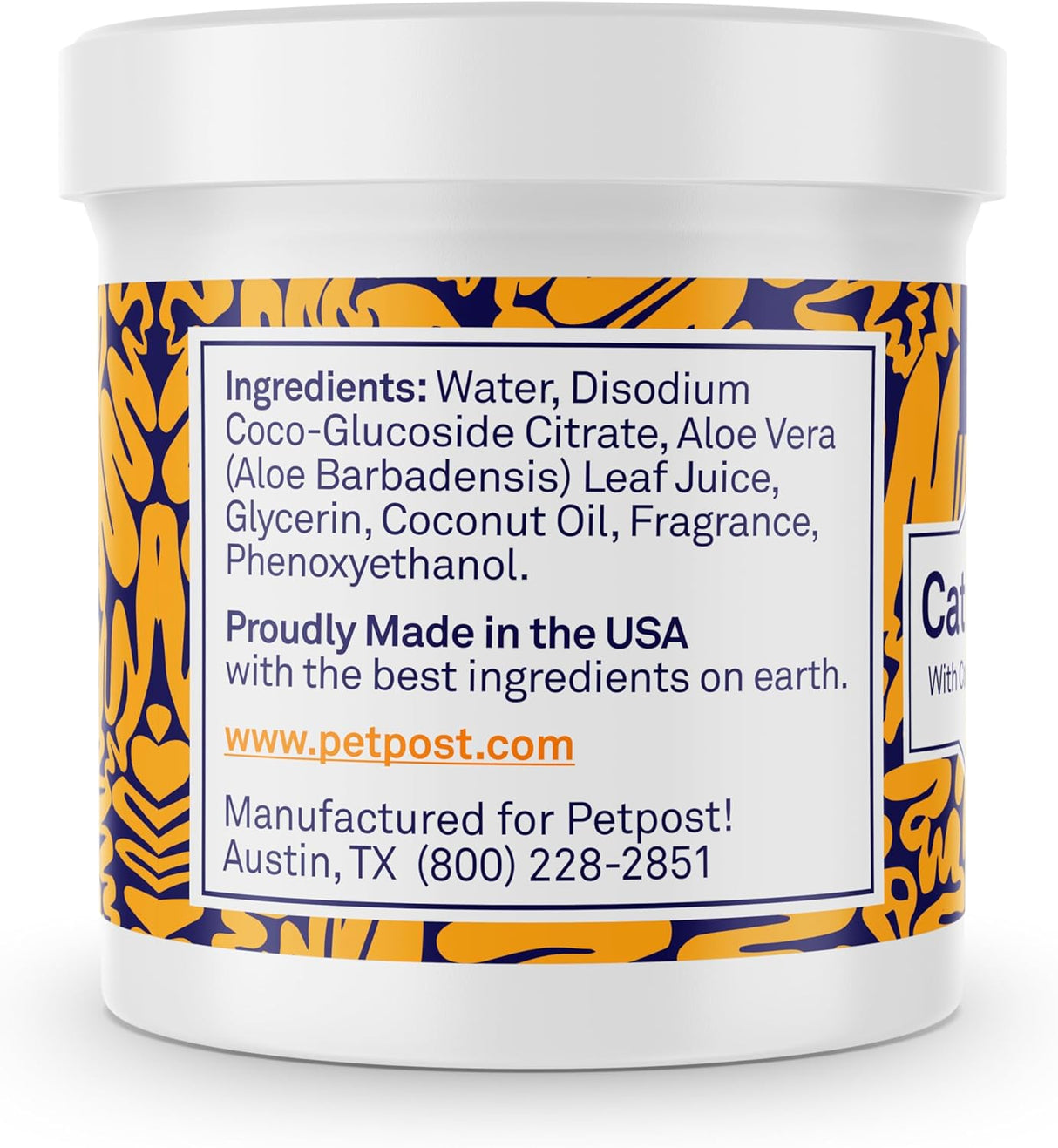 Petpost Cat Ear Cleaner Wipes 100 Toallitas