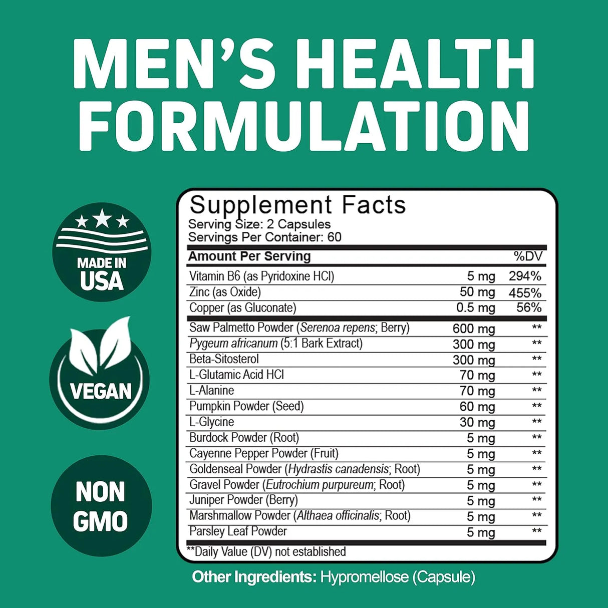 HERBTONICS - Herbtonics Prostate Support 120 Capsulas - The Red Vitamin MX - Suplementos Alimenticios - {{ shop.shopifyCountryName }}