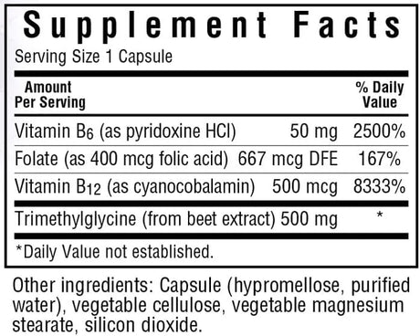 BLUEBONNET NUTRITION - BlueBonnet Homocysteine Formula 120 Capsulas - The Red Vitamin MX - Suplementos Alimenticios - {{ shop.shopifyCountryName }}
