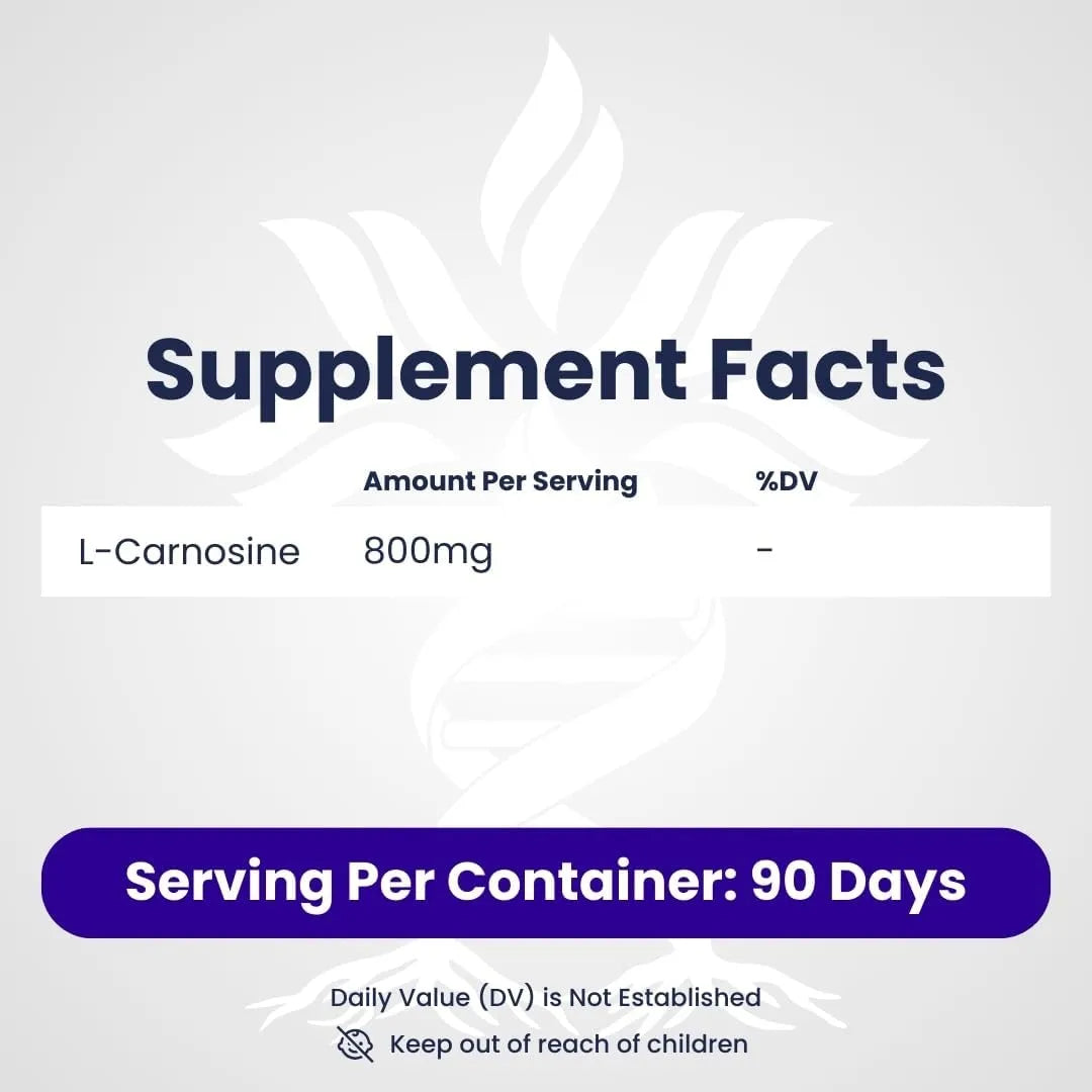 AZ BIOTECH - AZ BIOTECH L-Carnosine 400Mg. 180 Capsulas - The Red Vitamin MX - Suplementos Alimenticios - {{ shop.shopifyCountryName }}