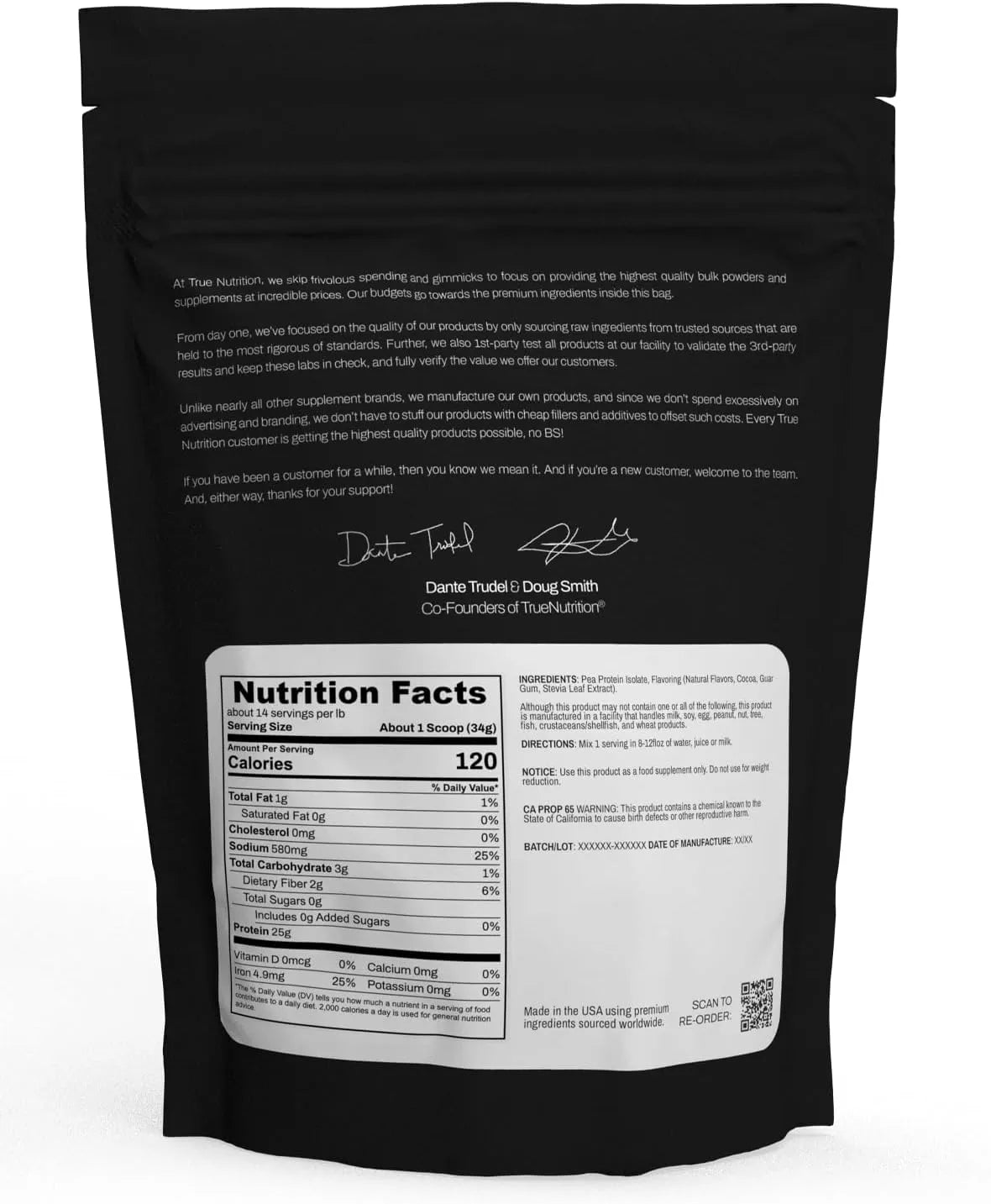 TRUE NUTRITION - True Nutrition Pea Protein Powder Isolate Chocolate Fudge Brownie 454Gr. - The Red Vitamin MX - Suplementos Alimenticios - {{ shop.shopifyCountryName }}