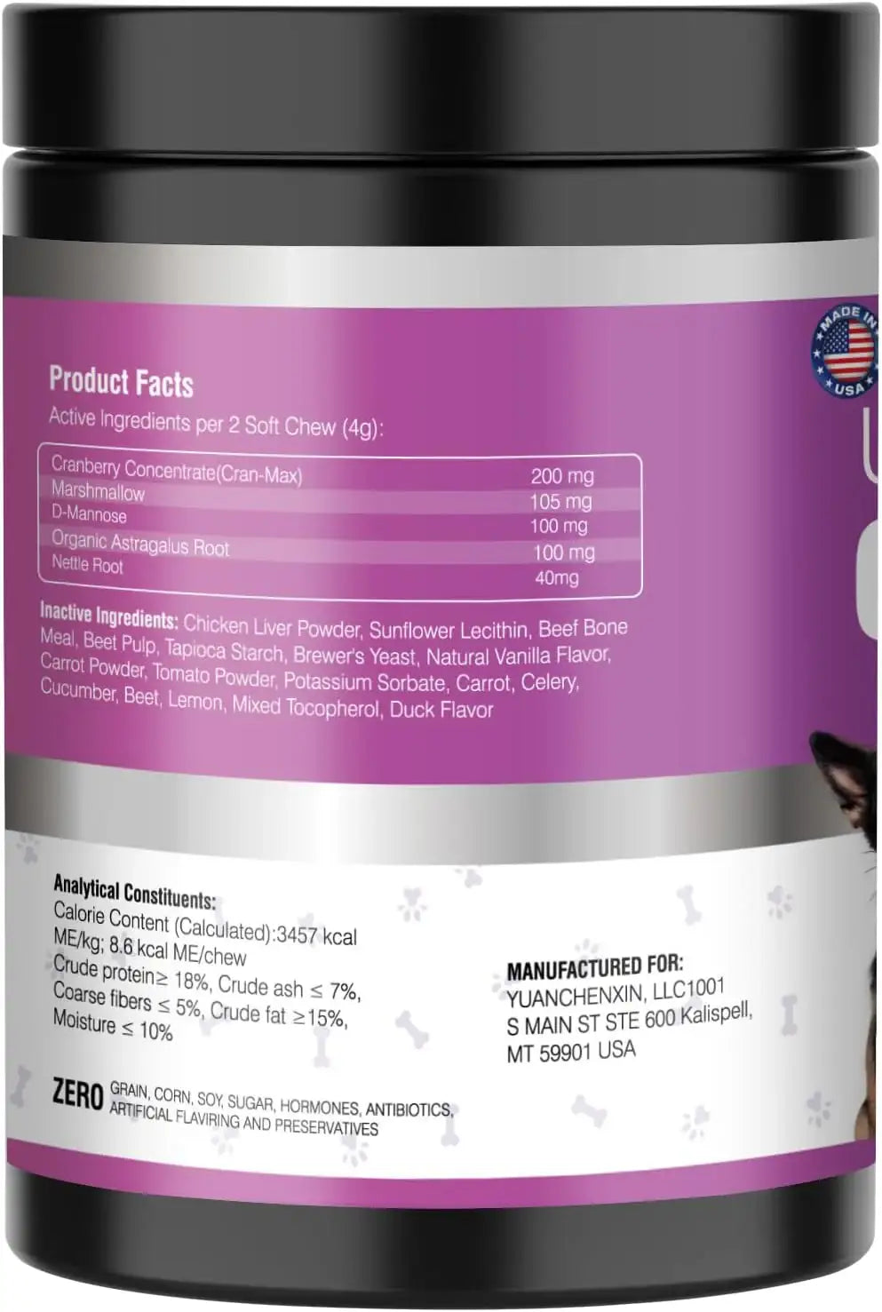 TTLXBL - TTLXBL Dog UTI Treatment Cranberry Supplement for Dogs 200 Masticables - The Red Vitamin MX - Salud De Tracto Urinario Para Perros - {{ shop.shopifyCountryName }}