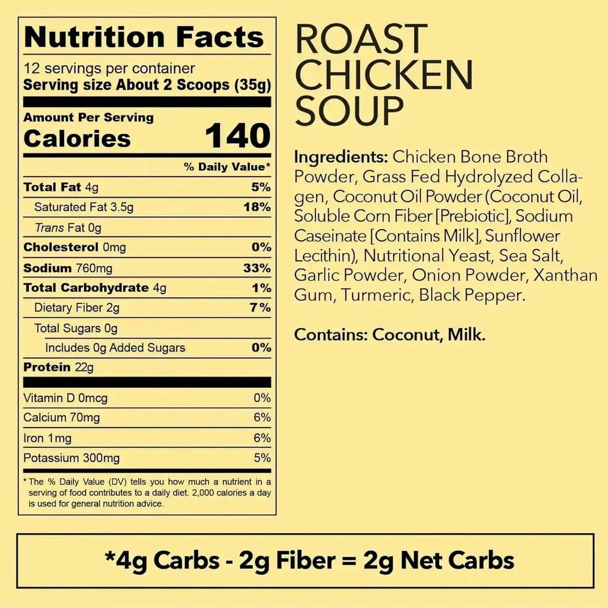 KETOLOGIE - Ketologie Bone Broth Collagen Soup Roast Chicken 420Gr. - The Red Vitamin MX - Suplementos Alimenticios - {{ shop.shopifyCountryName }}