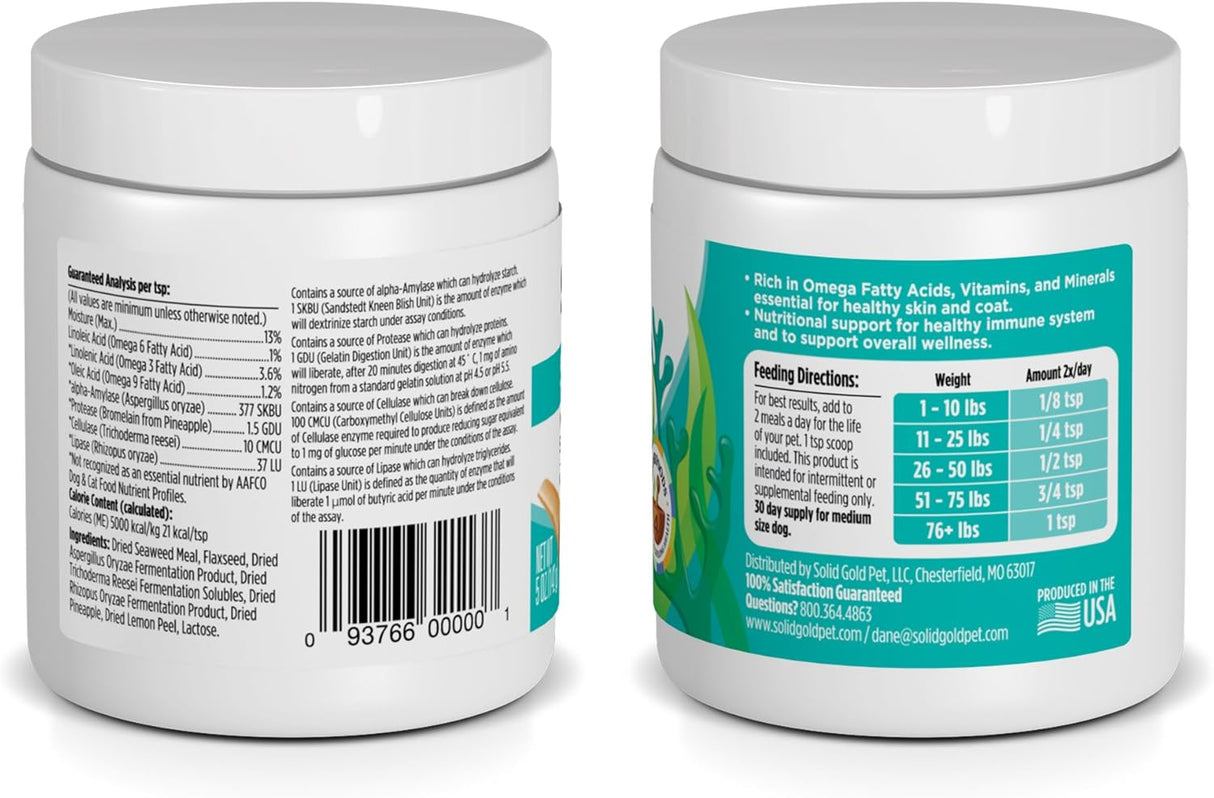 SOLID GOLD - Solid Gold SeaMeal Multivitamin Powder 142Gr. - The Red Vitamin MX - Multivitamínicos Para Perros - {{ shop.shopifyCountryName }}