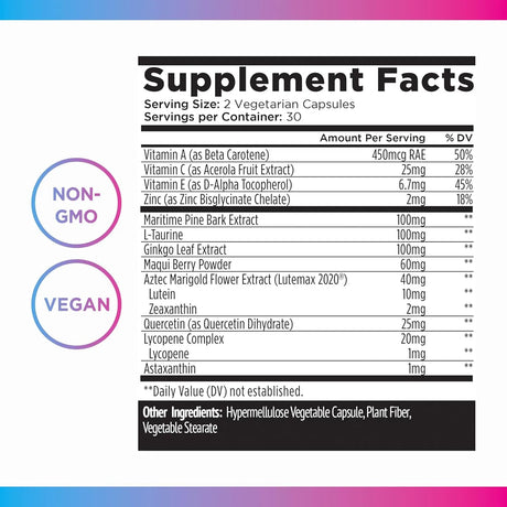 LIVINGOOD DAILY - Livingood Daily Lutein & Zeaxanthin 60 Capsulas - The Red Vitamin MX - Suplementos Alimenticios - {{ shop.shopifyCountryName }}