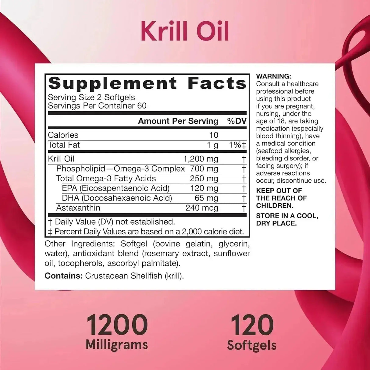 JARROW FORMULAS - Jarrow Formulas Krill Oil 120 Capsulas Blandas - The Red Vitamin MX - Suplementos Alimenticios - {{ shop.shopifyCountryName }}