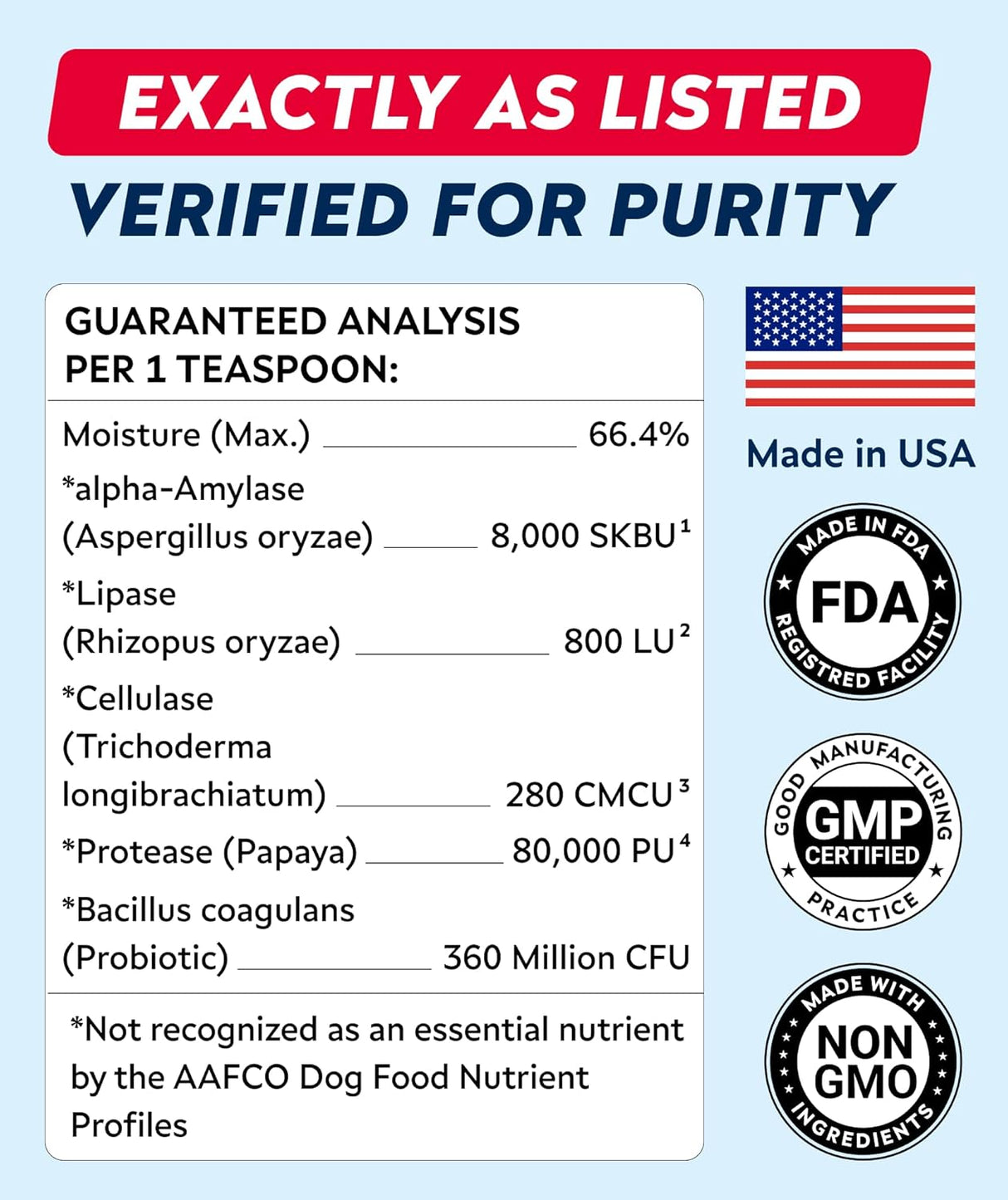 STRELLALAB Cat Probiotic Powder 4 Oz. 2 Pack