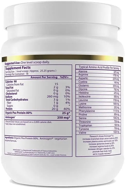 PARADISE HERBS - Paradise Herbs Pea Protein Powder 450Gr. - The Red Vitamin MX - Suplementos Alimenticios - {{ shop.shopifyCountryName }}
