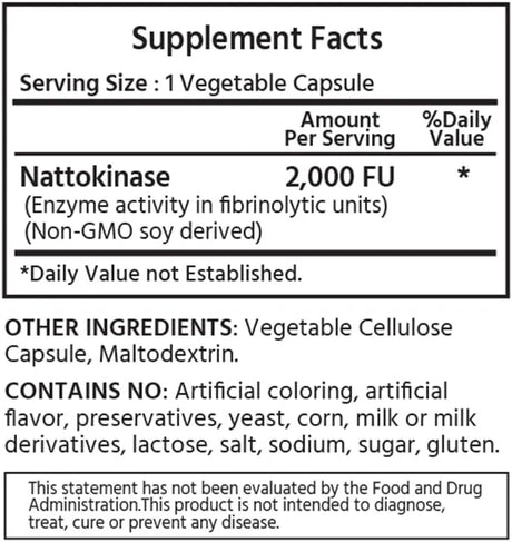 ML NATURALS - ML Naturals Premium Nattokinase 2000 FU 240 Capsulas - The Red Vitamin MX - Suplementos Alimenticios - {{ shop.shopifyCountryName }}