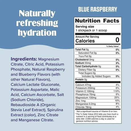 ULTIMA - Ultima Replenisher Daily Electrolyte Drink Mix Blue Raspberry 90 Servicios 306Gr. - The Red Vitamin MX - Suplementos Alimenticios - {{ shop.shopifyCountryName }}