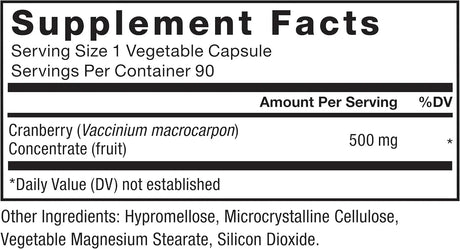 FORCE FACTOR - Force Factor Cranberry Concentrate 90 Capsulas - The Red Vitamin MX - Suplementos Alimenticios - {{ shop.shopifyCountryName }}