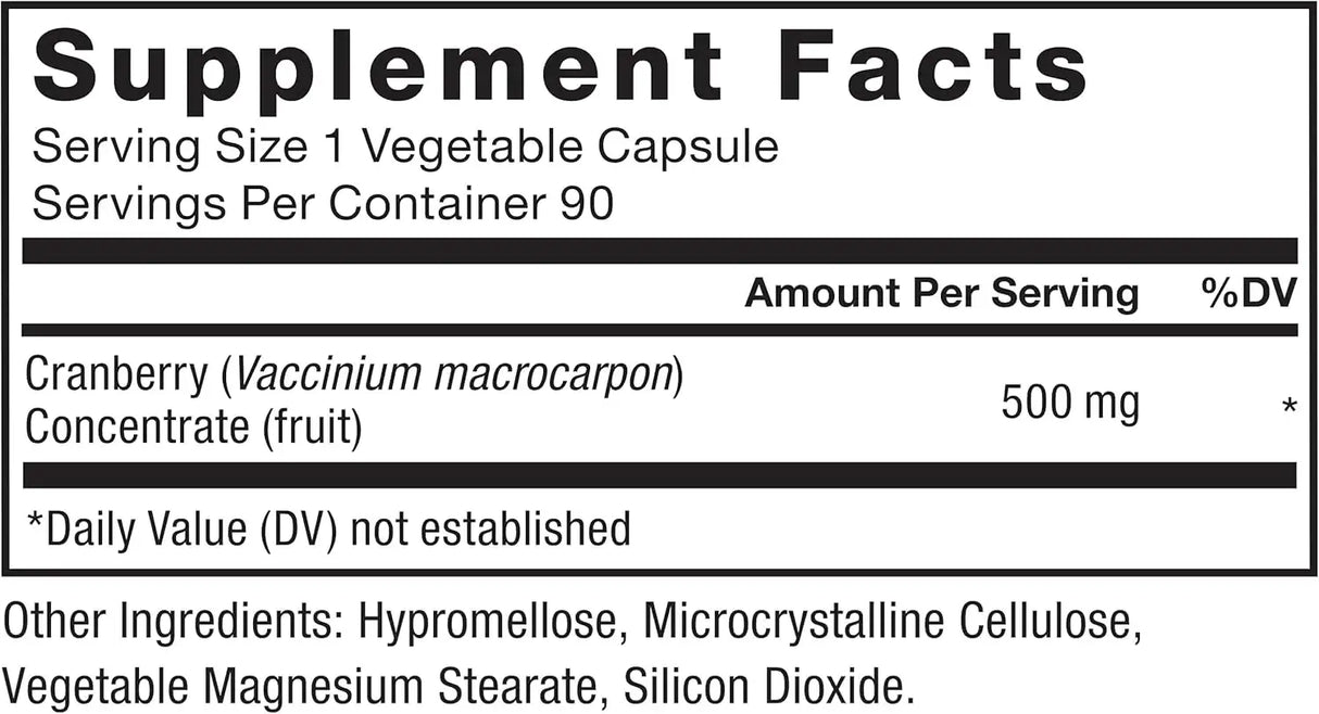 FORCE FACTOR - Force Factor Cranberry Concentrate 90 Capsulas - The Red Vitamin MX - Suplementos Alimenticios - {{ shop.shopifyCountryName }}