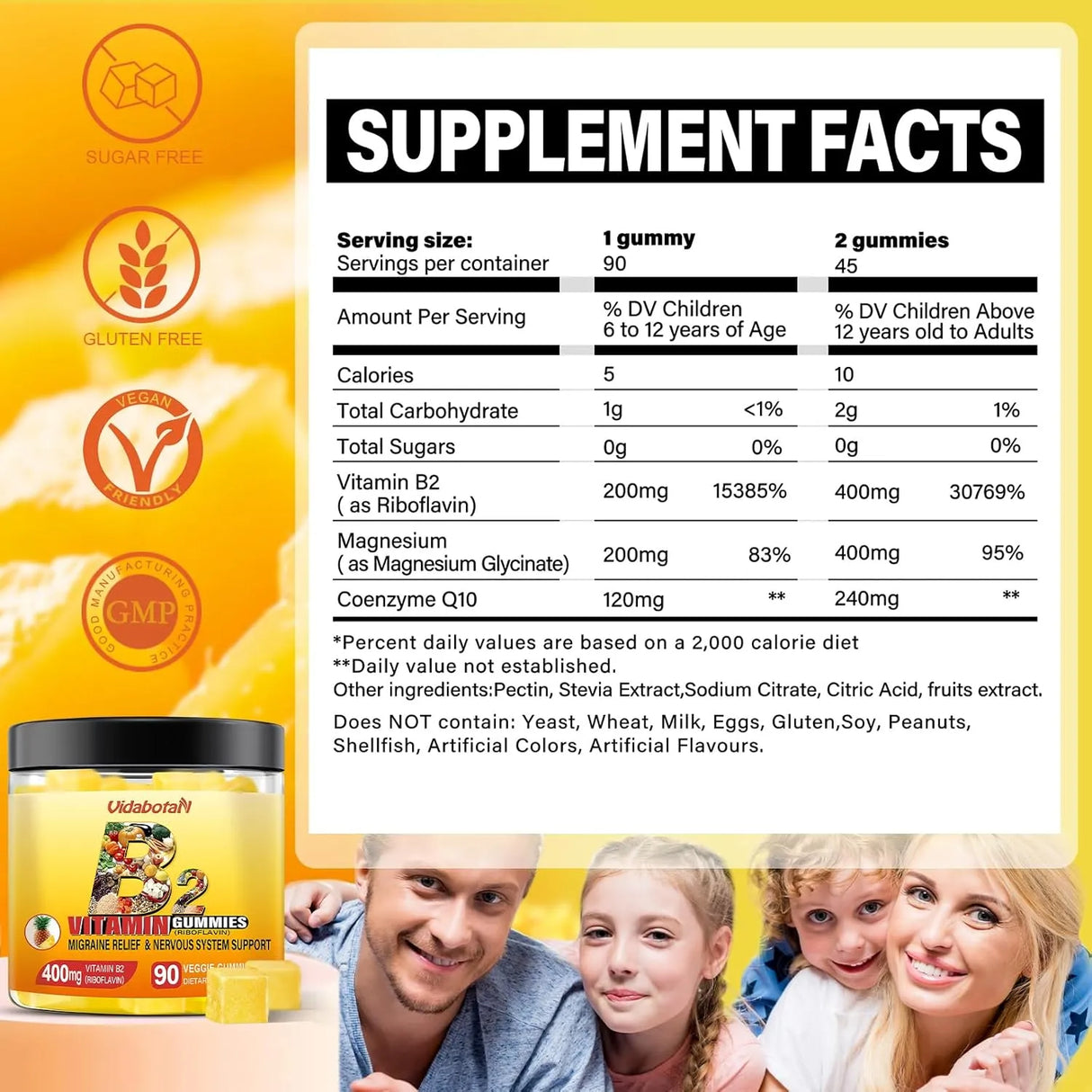 VIDABOTAN - Vidabotan Vitamin B2 Gummies 400Mg. 90 Gomitas - The Red Vitamin MX - Suplementos Alimenticios - {{ shop.shopifyCountryName }}