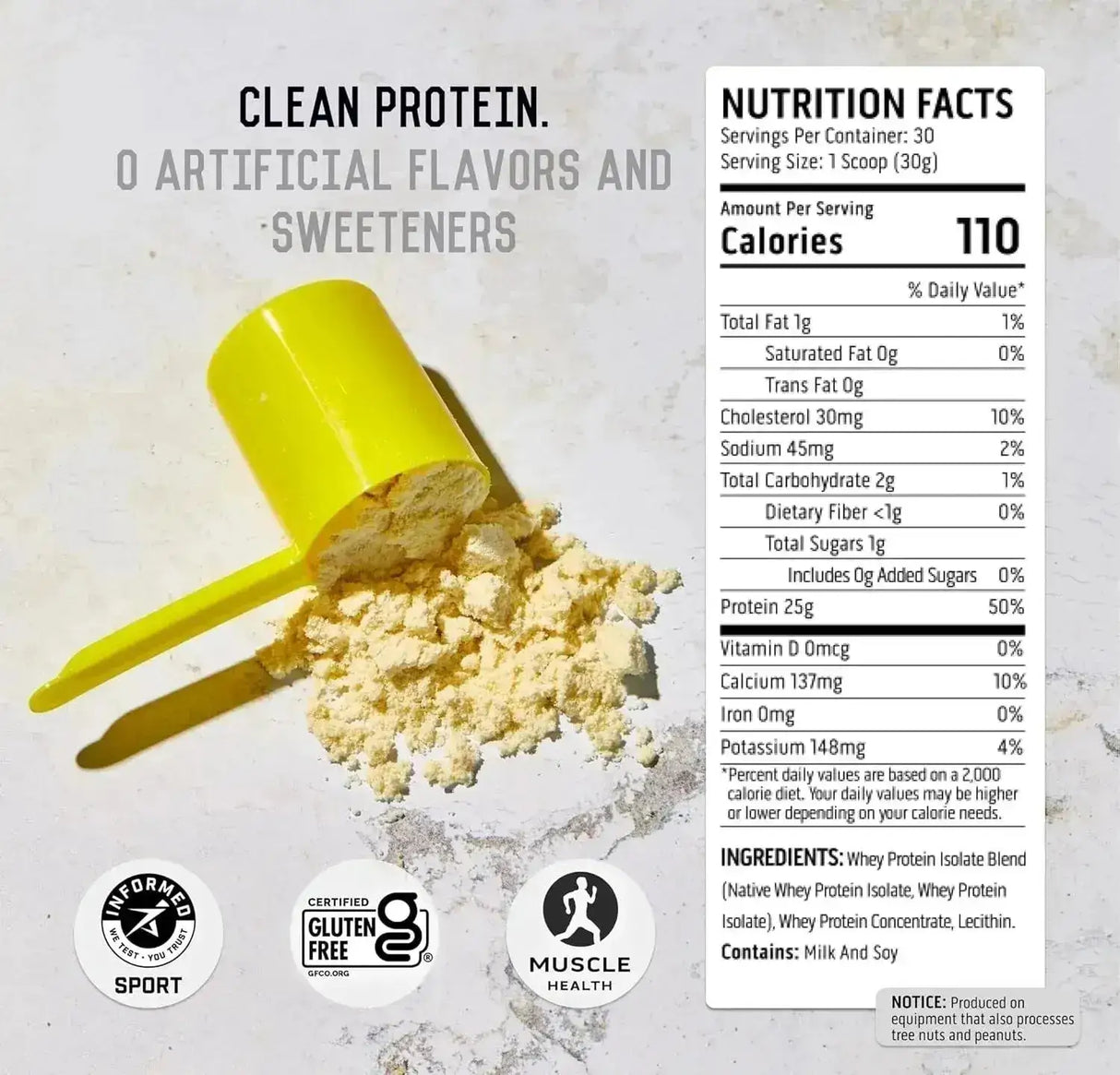 ASCENT - Ascent 100% Whey Protein Powder Unflavored 907Gr. - The Red Vitamin MX - Suplementos Alimenticios - {{ shop.shopifyCountryName }}