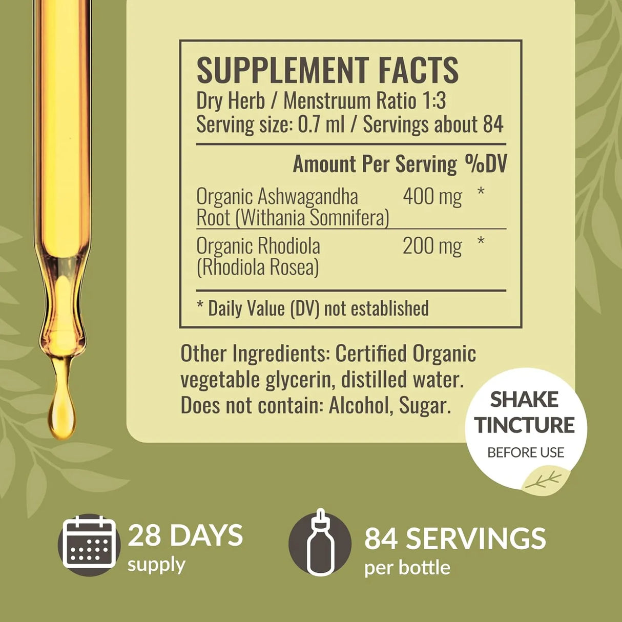 HERBAMAMA - HERBAMAMA Adrenal Support Liquid Drops 2 Fl.Oz. - The Red Vitamin MX - Suplementos Alimenticios - {{ shop.shopifyCountryName }}