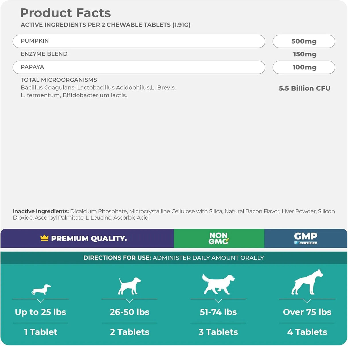 COCO AND LUNA - Coco and Luna Probiotics for Dogs 120 Tabletas Masticables - The Red Vitamin MX - Probióticos Para Perros - {{ shop.shopifyCountryName }}