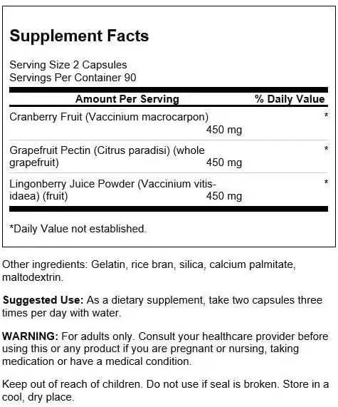 SWANSON - Swanson Urinary Health Complex 180 Capsulas - The Red Vitamin MX - Suplementos Alimenticios - {{ shop.shopifyCountryName }}