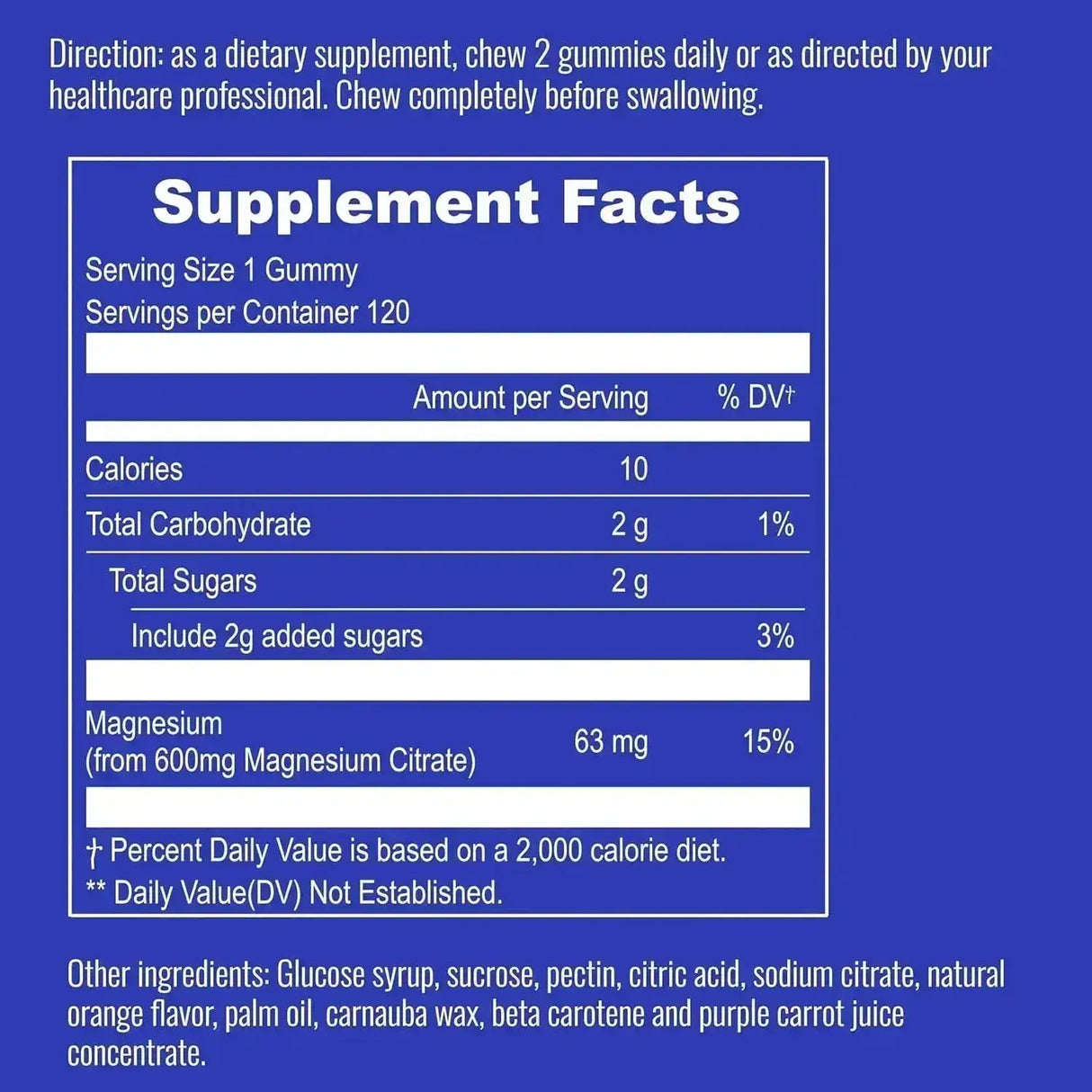 UPNOURISH - UpNourish Magnesium Gummies for Adults & Kids 120 Gomitas - The Red Vitamin MX - Suplementos Alimenticios - {{ shop.shopifyCountryName }}