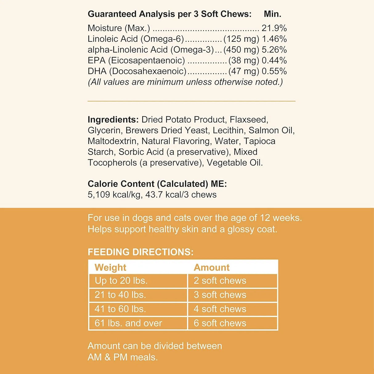 CHEW + HEAL - Chew + Heal Labs Omega Treats for Skin and Coat Chicken Flavor 180 Masticables - The Red Vitamin MX - Aceite De Pescado Para Perros - {{ shop.shopifyCountryName }}