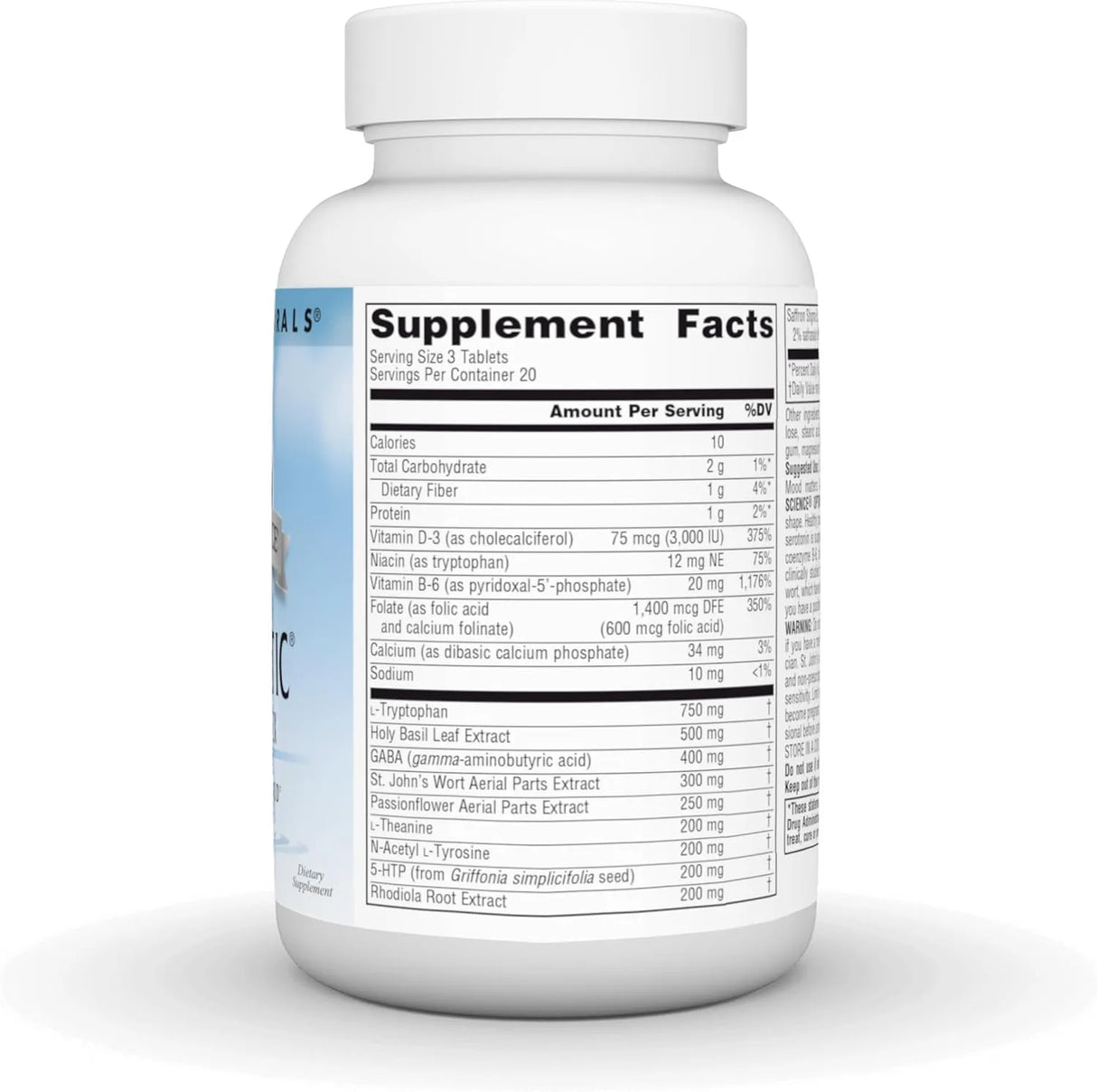 SOURCE NATURALS - Source Naturals Serene Science Optimistic Saffron Complex 60 Tabletas - The Red Vitamin MX - Suplementos Alimenticios - {{ shop.shopifyCountryName }}