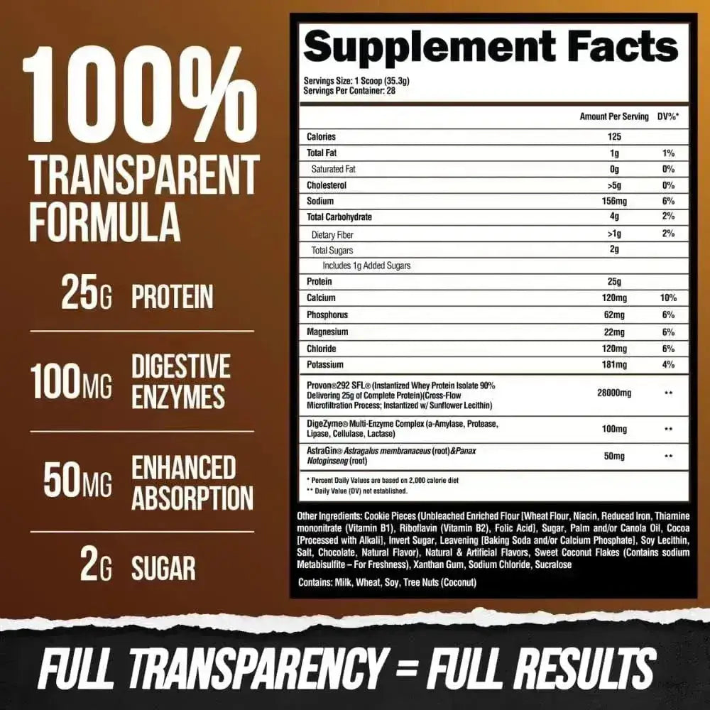 ALPHA LION - ALPHA LION Superhuman Whey Protein Powder Cookie Collision 28 Servicios - The Red Vitamin MX - Suplementos Alimenticios - {{ shop.shopifyCountryName }}