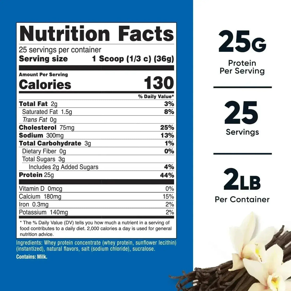 NUTRICOST - Nutricost Whey Protein Concentrate Vanilla 25 Servicios 907Gr. - The Red Vitamin MX - Suplementos Alimenticios - {{ shop.shopifyCountryName }}