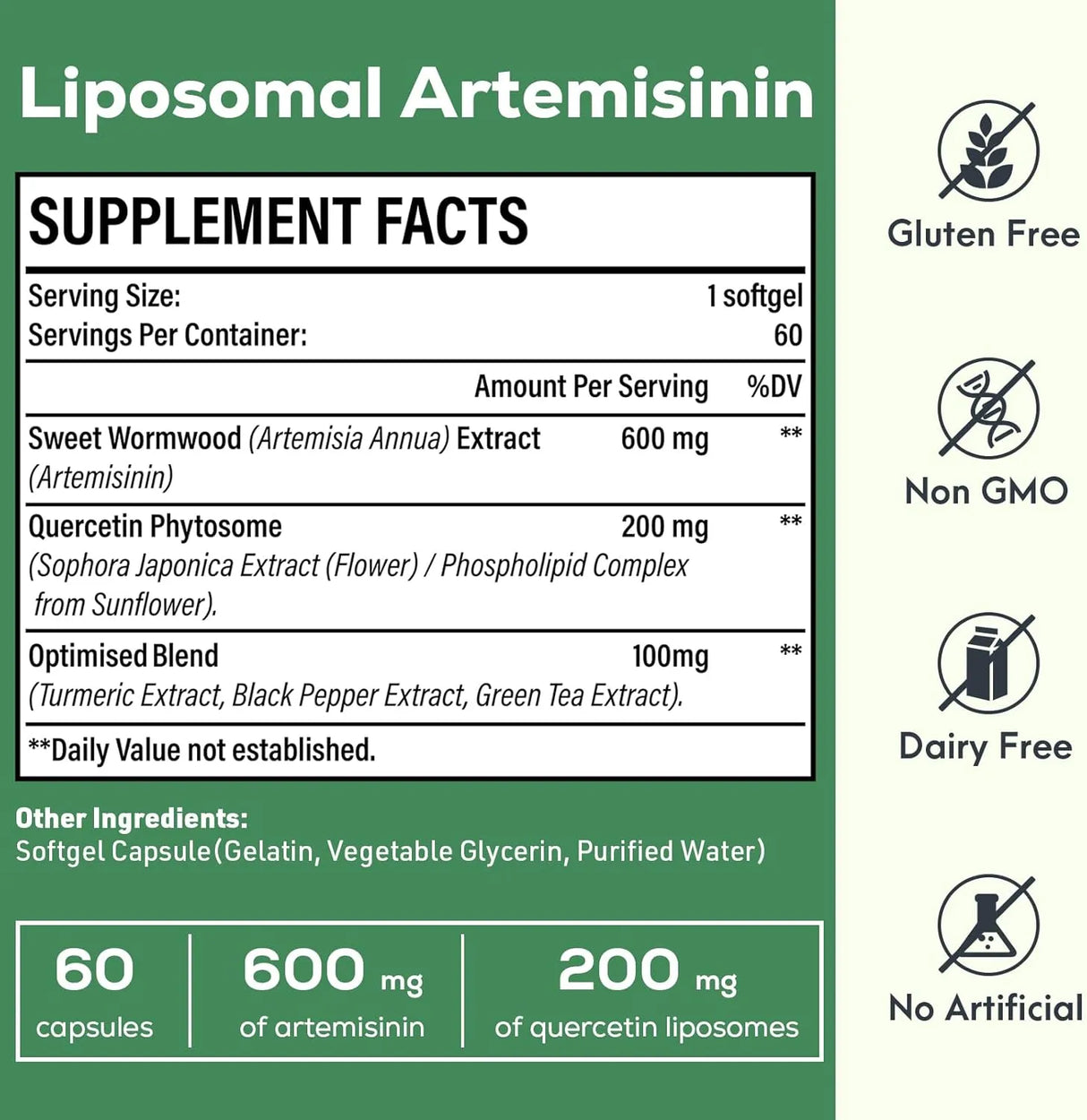 OSASUNA - Osasuna Liposomal Artemisinin 900Mg. 60 Capsulas Blandas - The Red Vitamin MX - Suplementos Alimenticios - {{ shop.shopifyCountryName }}