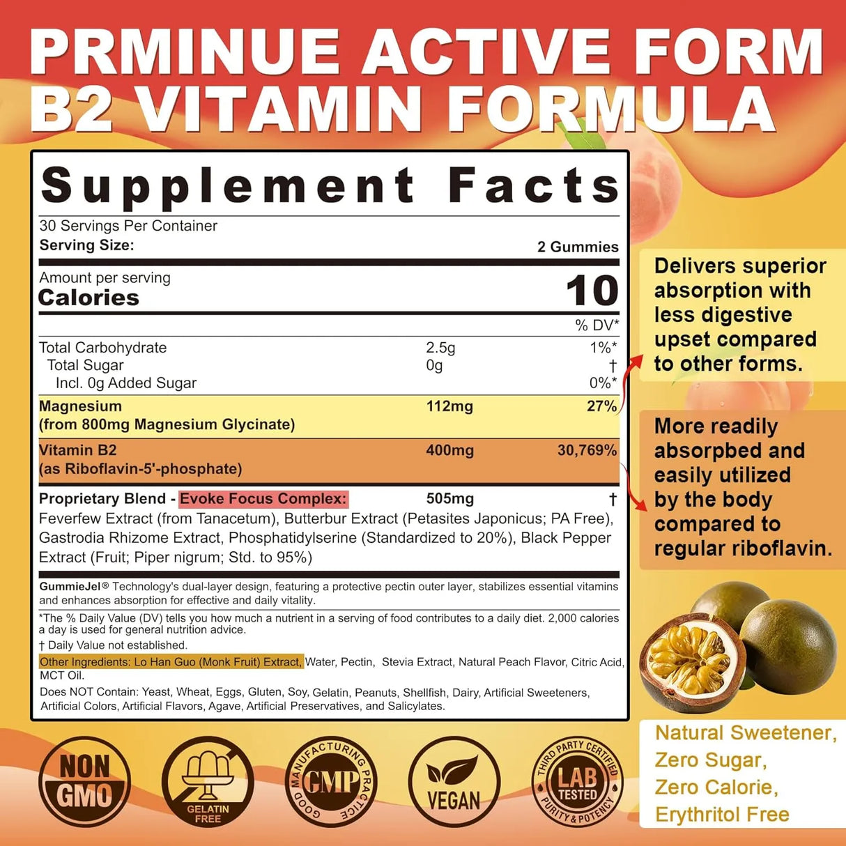 NEXTDIA - Nextdia Vitamin B2 Riboflavin 400Mg. 60 Gomitas - The Red Vitamin MX - Suplementos Alimenticios - {{ shop.shopifyCountryName }}