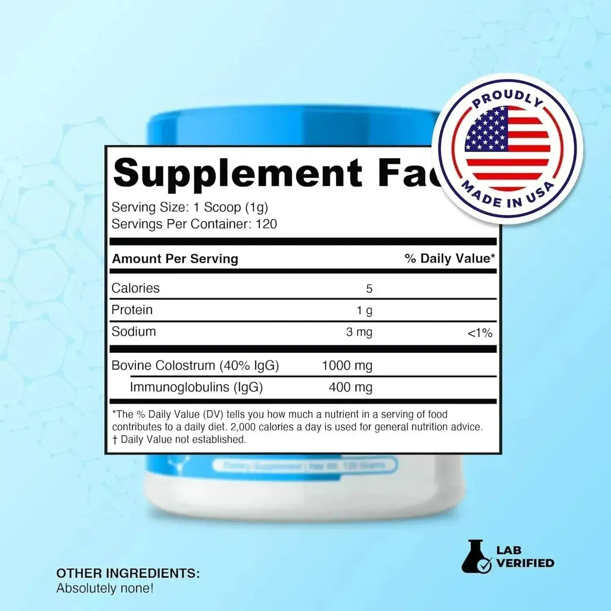 PRIME POWDERS - Prime Powders Colostrum Unflavored 120 Servicios 120Gr. - The Red Vitamin MX - Suplementos Alimenticios - {{ shop.shopifyCountryName }}