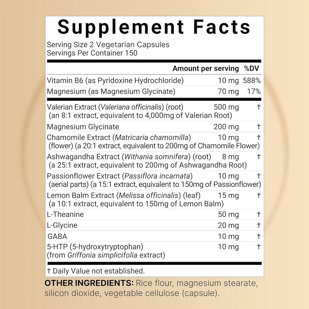 NATUREBELL - NatureBell Valerian Root Complex 300 Capsulas - The Red Vitamin MX - Suplementos Alimenticios - {{ shop.shopifyCountryName }}